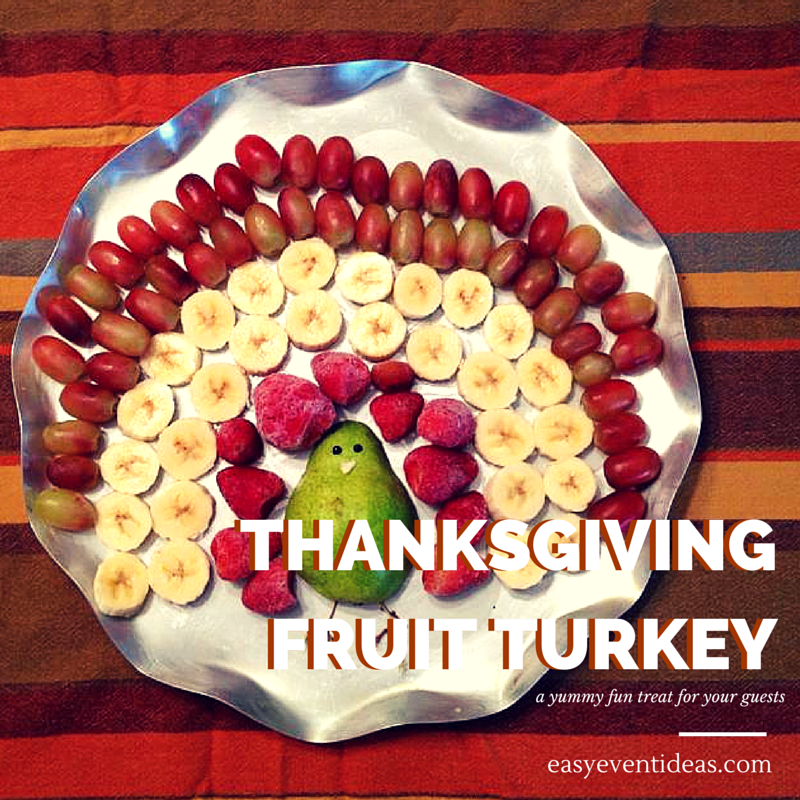 Fruit Thanksgiving Turkey
