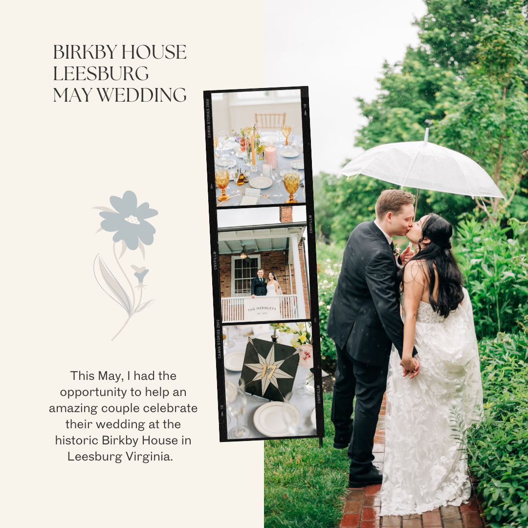 Birkby House Wedding Leesburg Virginia